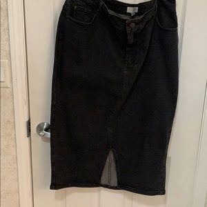 LOST INK DENIM SKIRT (New)